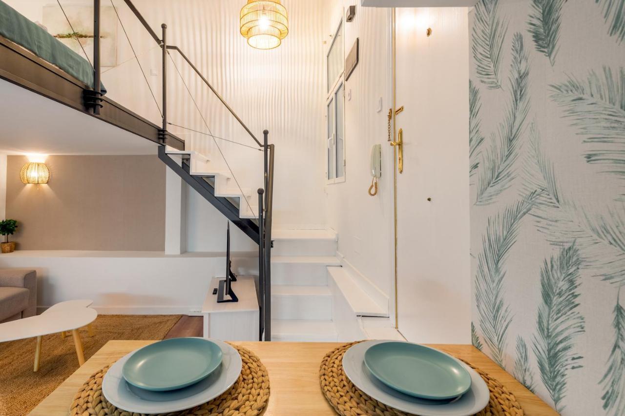 1 Bedroom 1 Bathroom Furnished - Lavapies - Duplex Madrid Exteriör bild